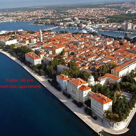Lejlighed Obrovac Krusevo Modern Apt W Terrace & Sea View